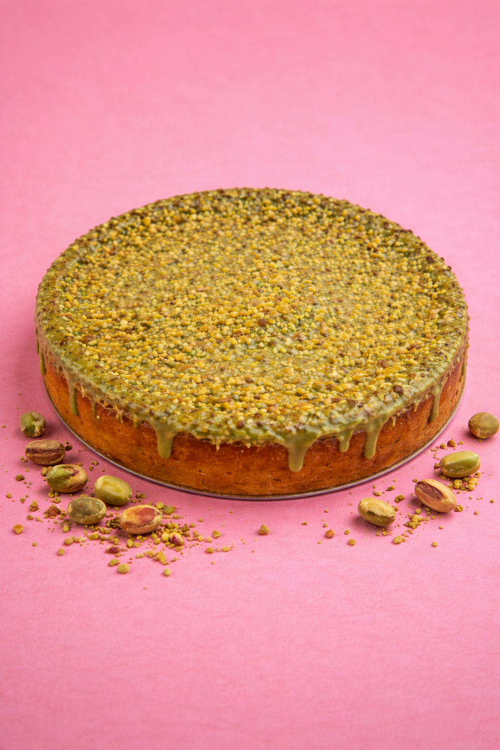 Flan pistache 8 personnes