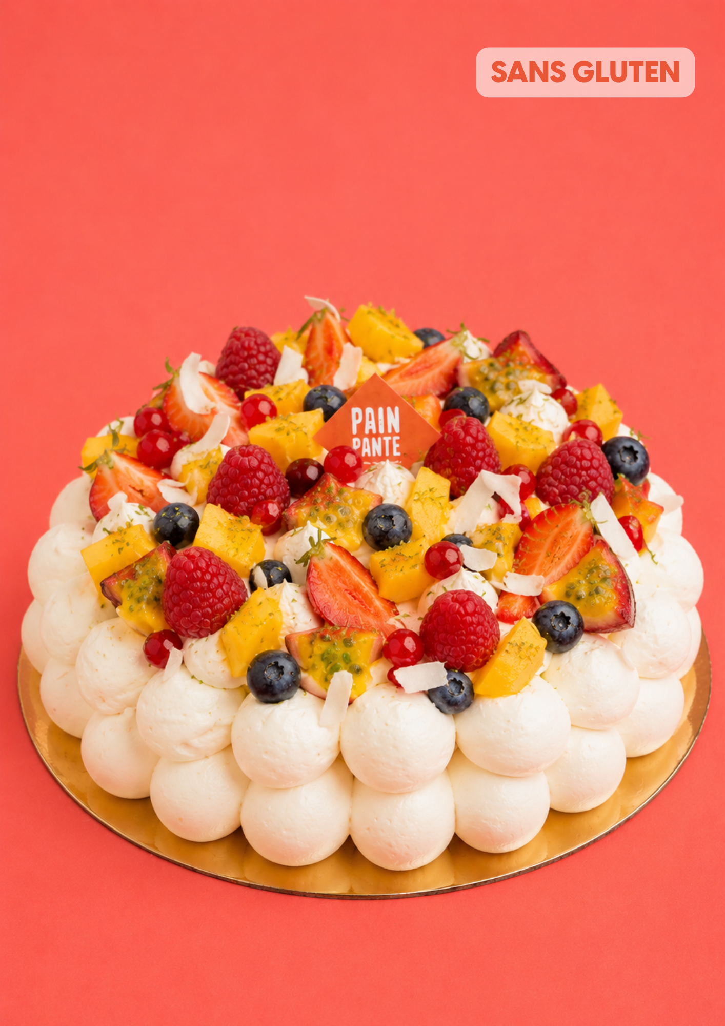 Pavlova fruits exotiques