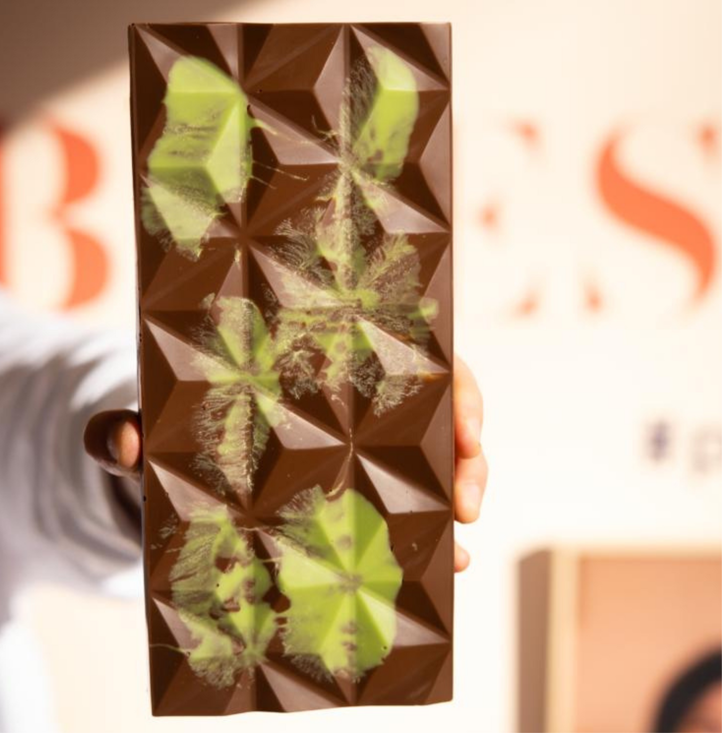 Tablette Pistache Dubaï - Chocolat au Lait, Pistache & Kadaïf