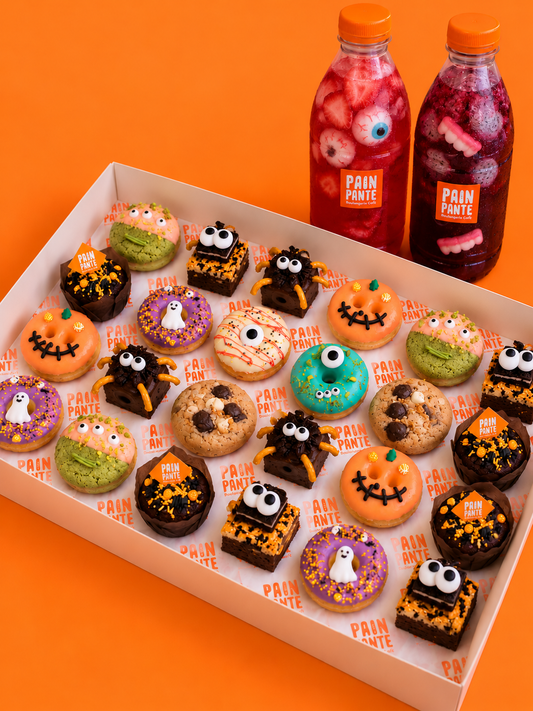 Pack des bonbons ou un sort ? 24 douceurs d'Halloween + 2 potions 1l