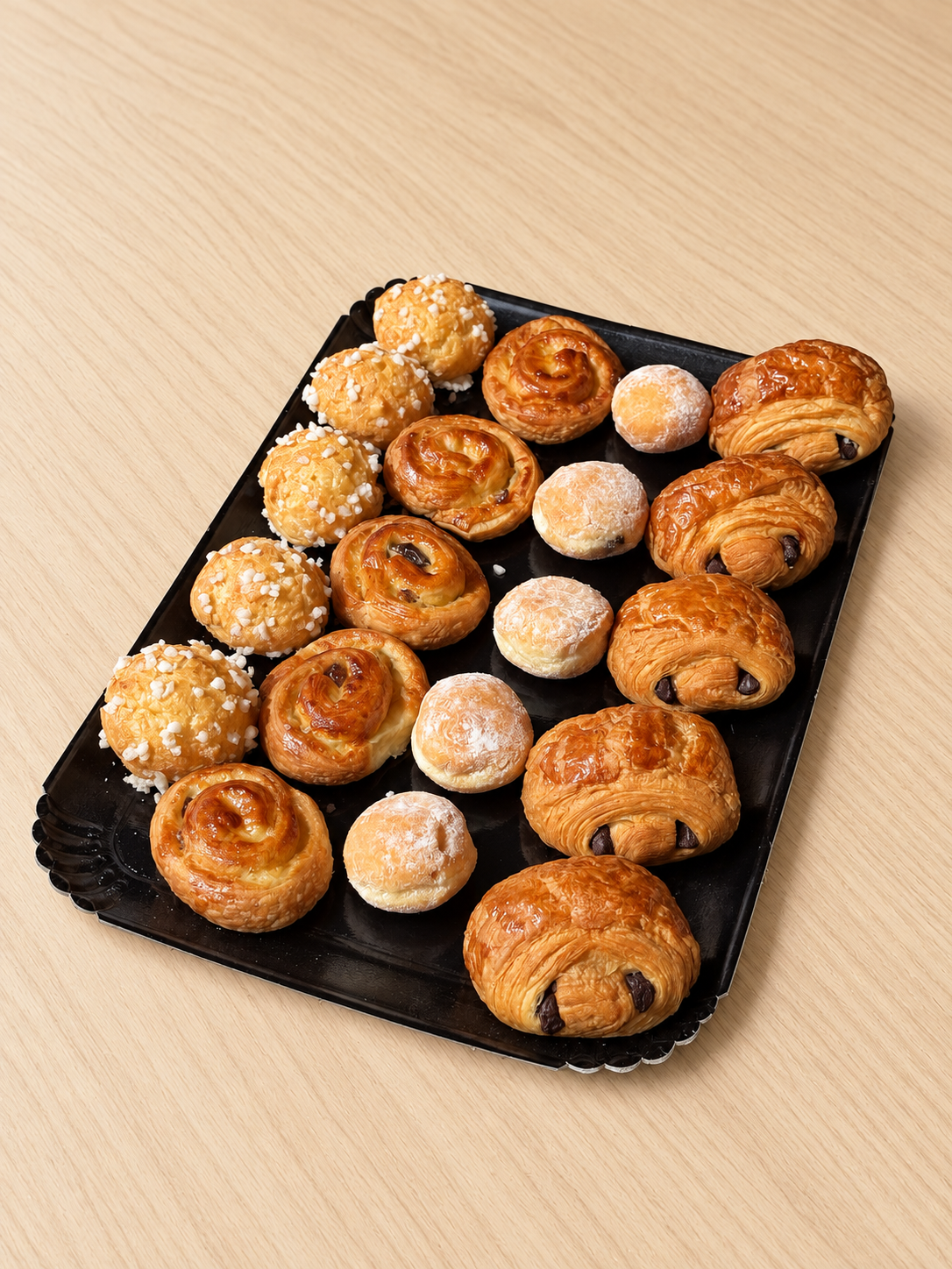 Plateau petit-déjeuner mixte