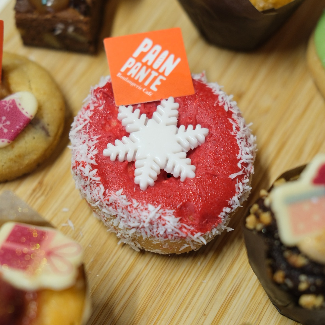 Plateau de réductions sucrées type US de Noël