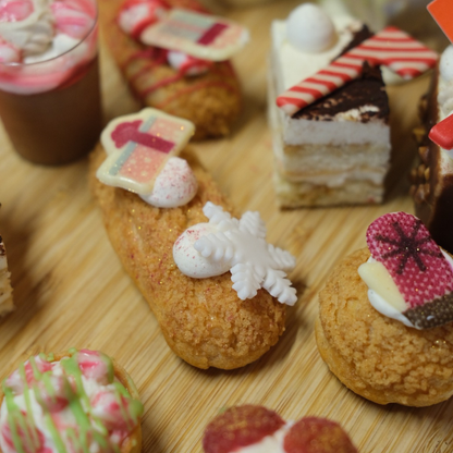 Plateau de réductions pâtissières spéciales Noël
