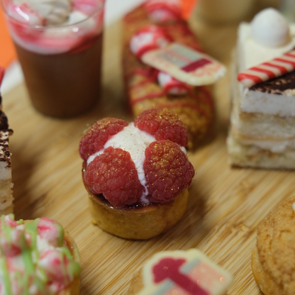 Plateau de réductions pâtissières spéciales Noël