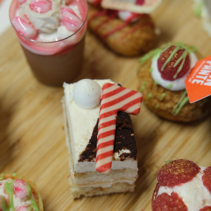 Plateau de réductions pâtissières spéciales Noël