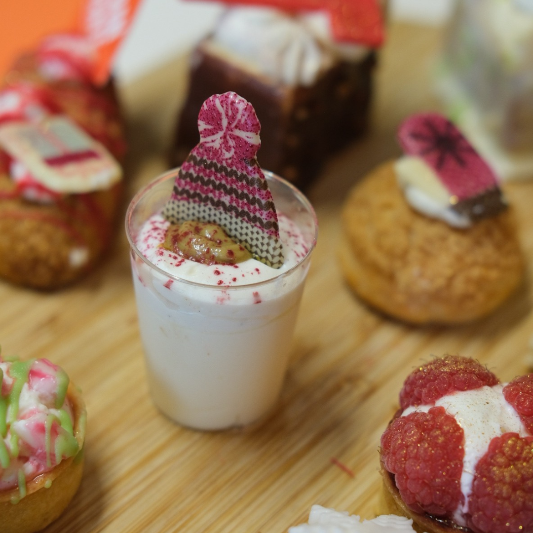 Plateau de réductions pâtissières spéciales Noël