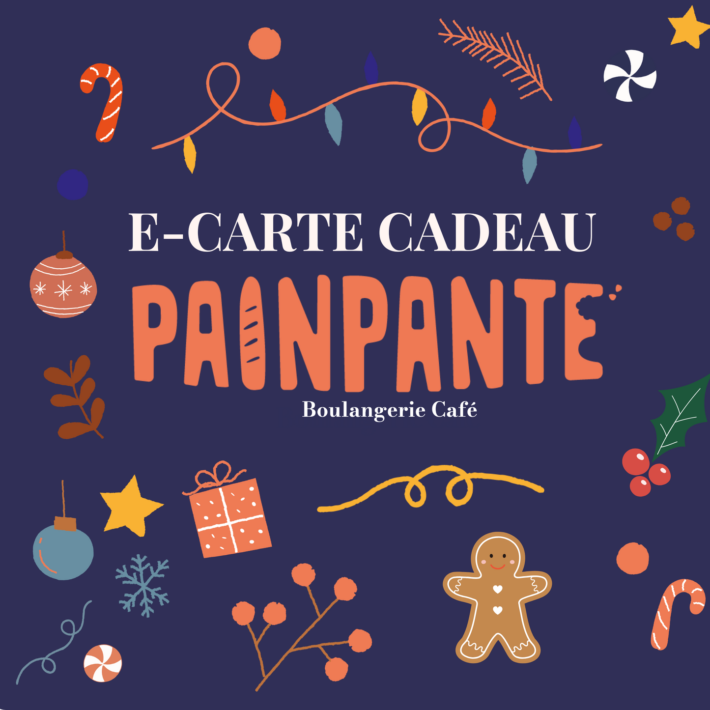 E-carte cadeau Painpante - Utilisable uniquement en ligne