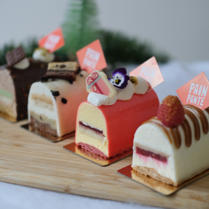 Pack de 4 bûchettes de Noël