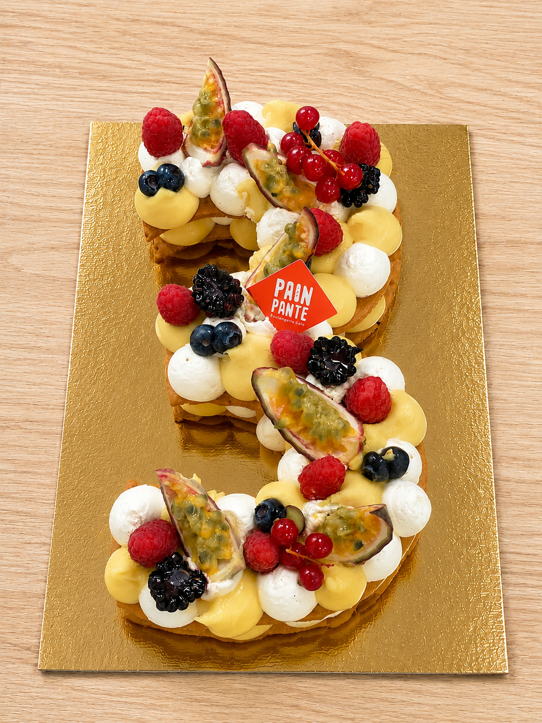 Number cake personnalisable