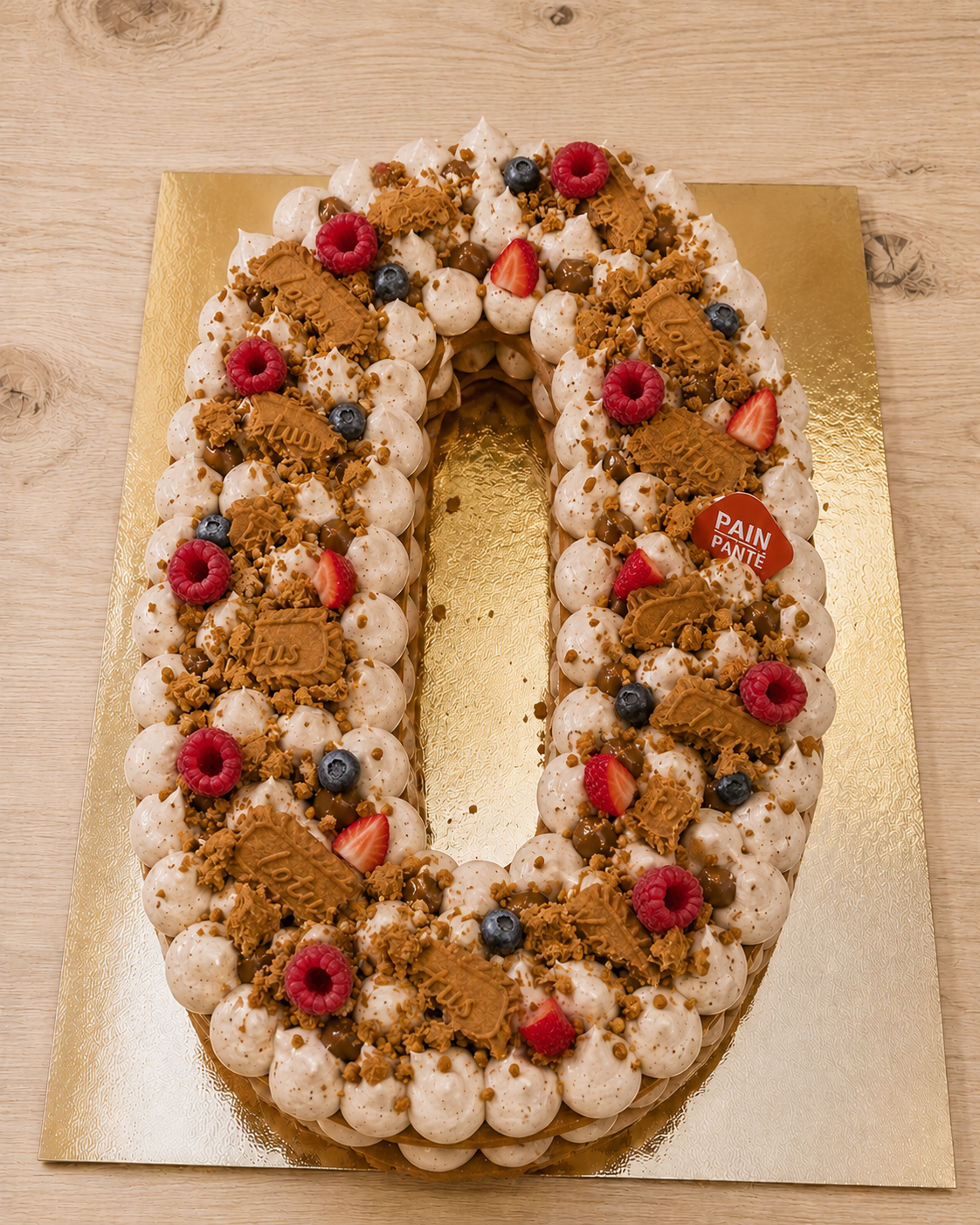 Number cake personnalisable